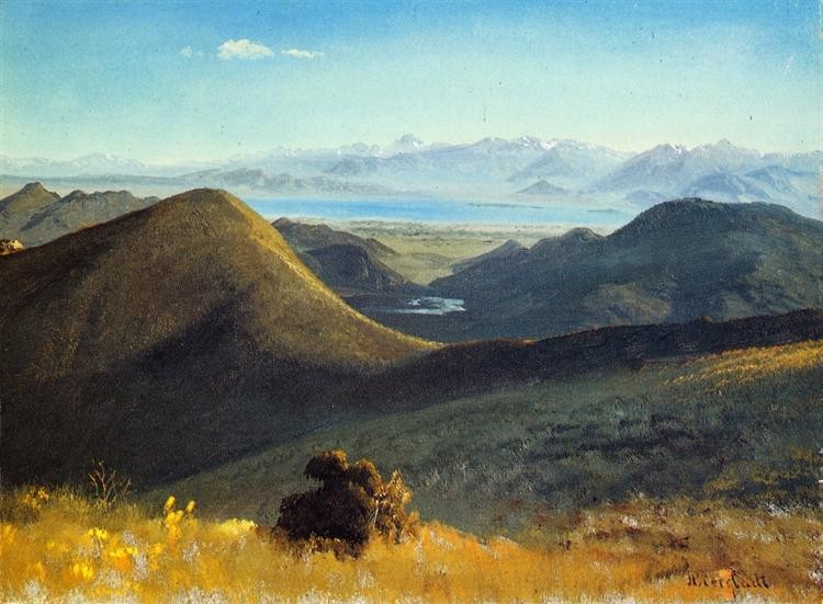 Albert Bierstadt Mono Lake Sierra Nevada California 1872 17