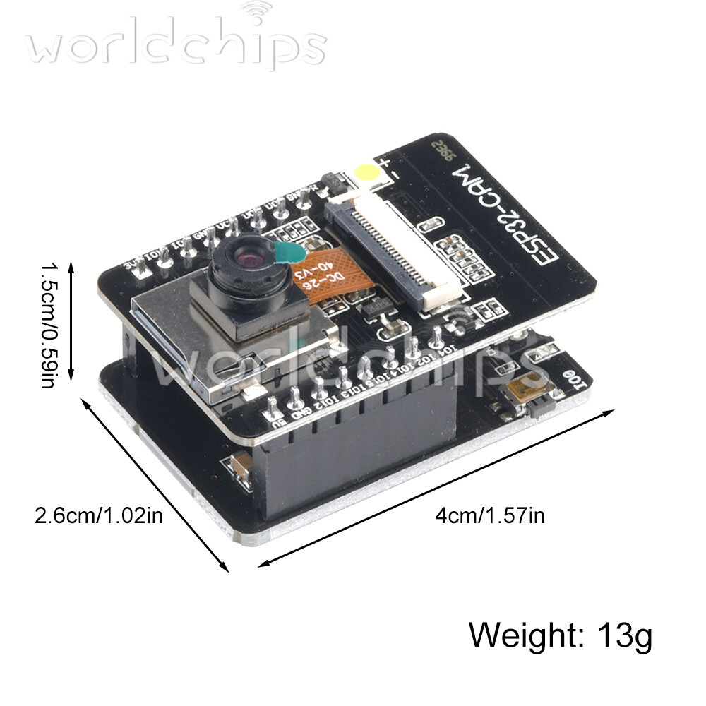 1-10PCS ESP32-CAM-MB WIFI Bluetooth USB Development Board OV2640 Camera Module