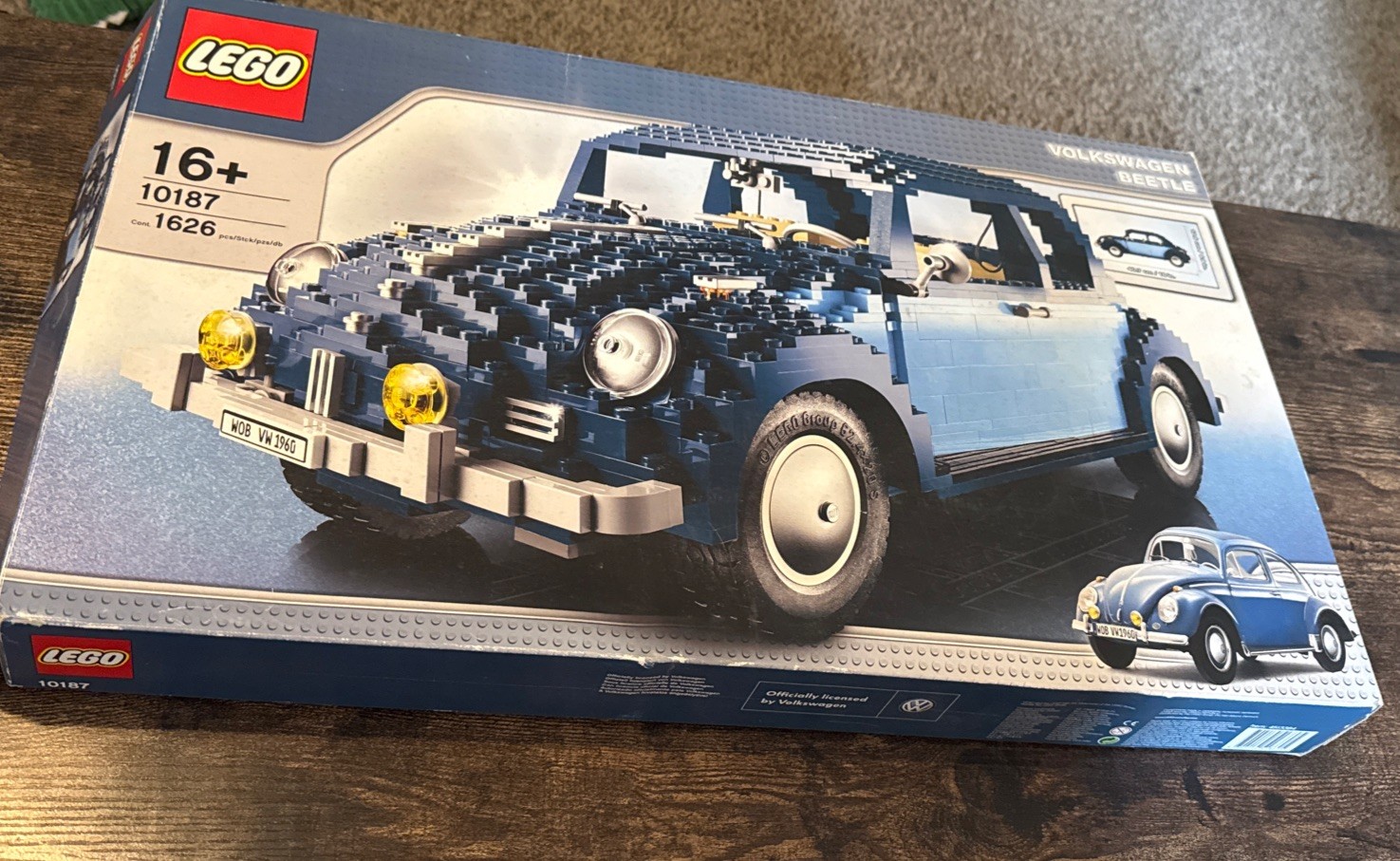 Authentic Lego 10187 Creator Volkswagen Beetle Open Box