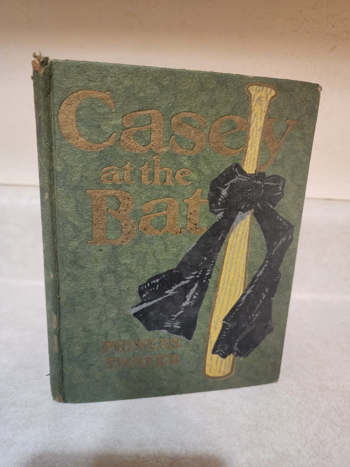 CASEY AT THE BAT Phineas Ernest Thayer 1912 HC BASEBALL POEM 1st Edition POETRY