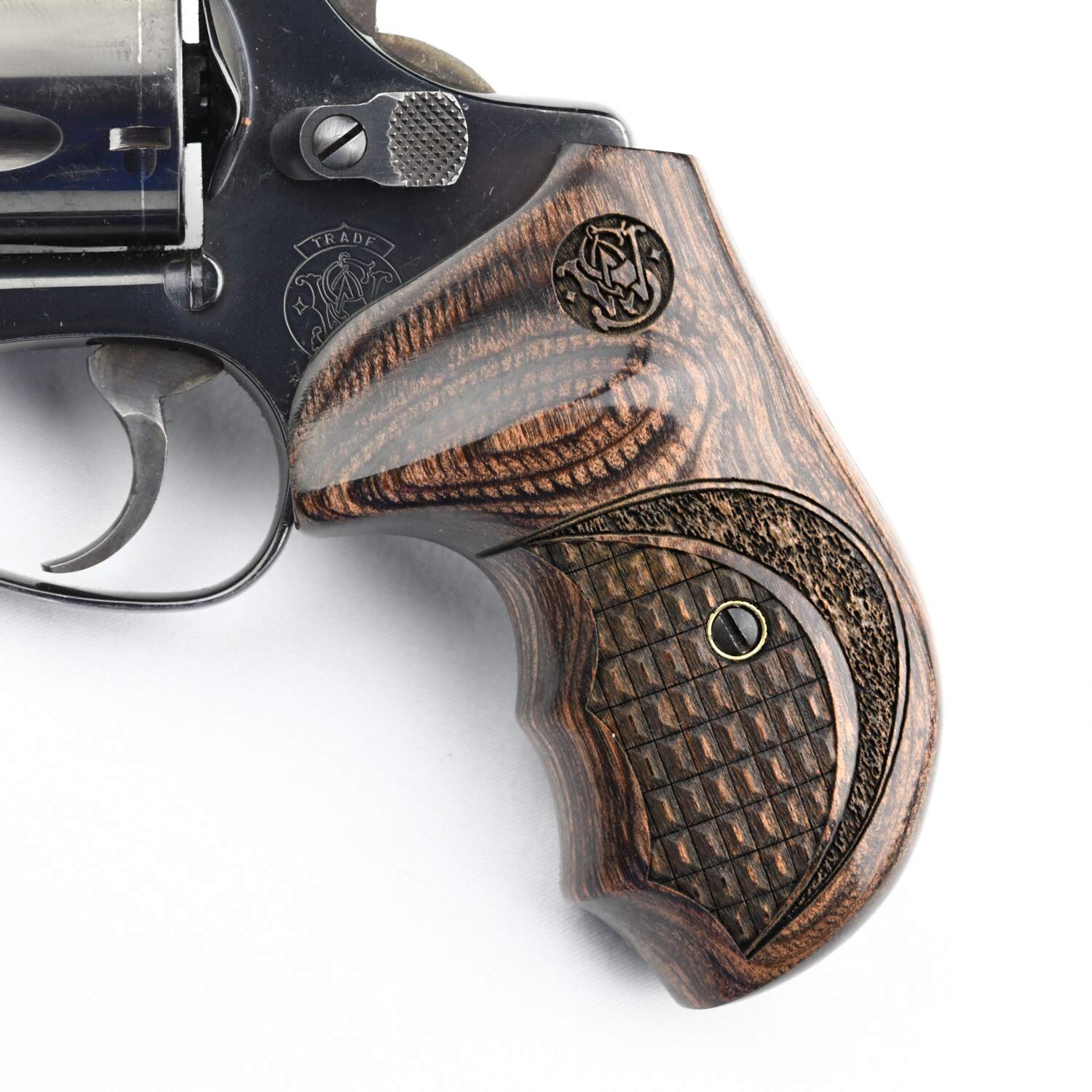 Altamont - S&W J Round Revolver Grips - Bateleur - Real Wood Gun Grips fit Sm... Altamont - S&W J Round Revolver Grips - Bateleur - Real Wood Gun Grips fit Sm...