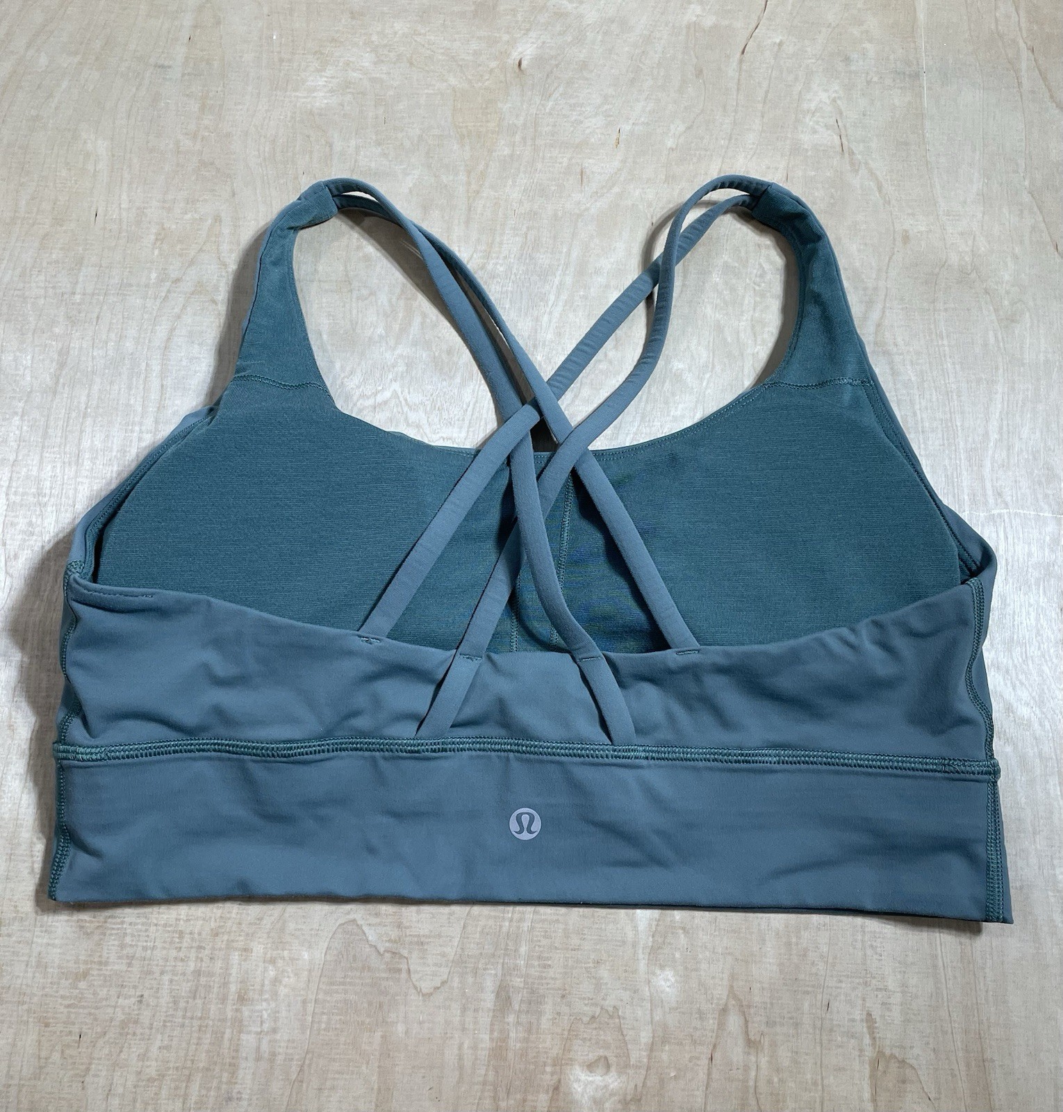 Lululemon Energy Bra Medium Support Strappy Back Sage Green Size 12 Lululemon Energy Bra Medium Support Strappy Back Sage Green Size 12