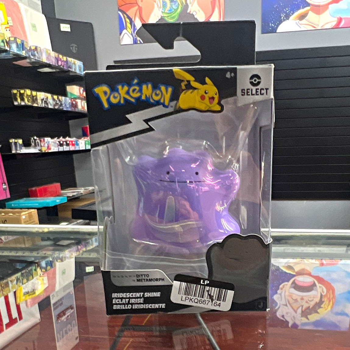 Pokémon Select Ditto Purple Iridescent Plastic Figure Series 2 Pokémon Select Ditto Purple Iridescent Plastic Figure Series 2