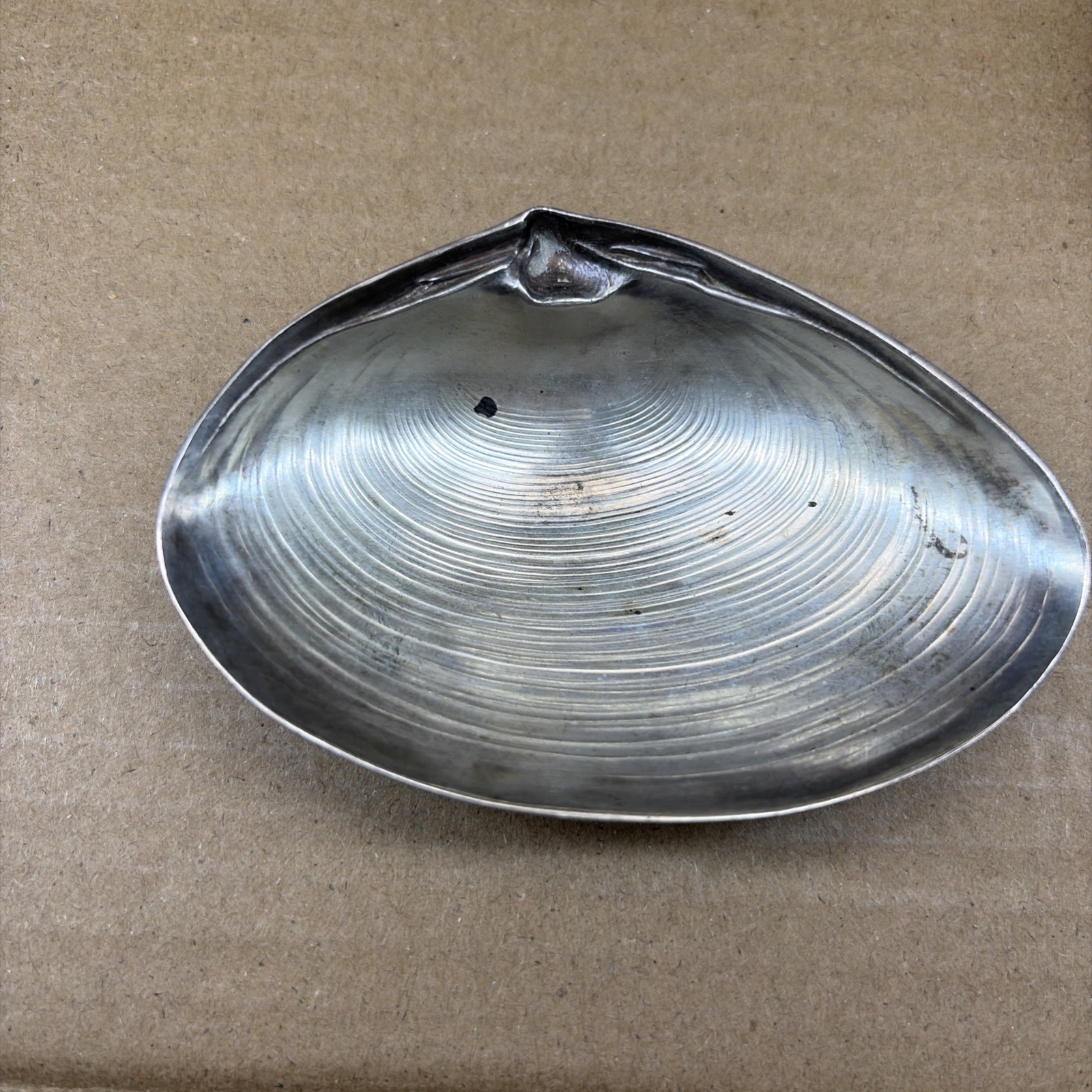 Vintage Wallace Sterling Silver Shell Nut Bon Bon Dish 4020 Vintage Wallace Sterling Silver Shell Nut Bon Bon Dish 4020