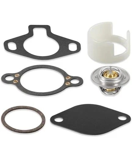 Thermostat Kit 160° for Mercruiser V6 & V8 4.3L, 5.0L, 5.7L, 7.4L,8.2L 1987 Thermostat Kit 160° for Mercruiser V6 & V8 4.3L, 5.0L, 5.7L, 7.4L,8.2L 1987