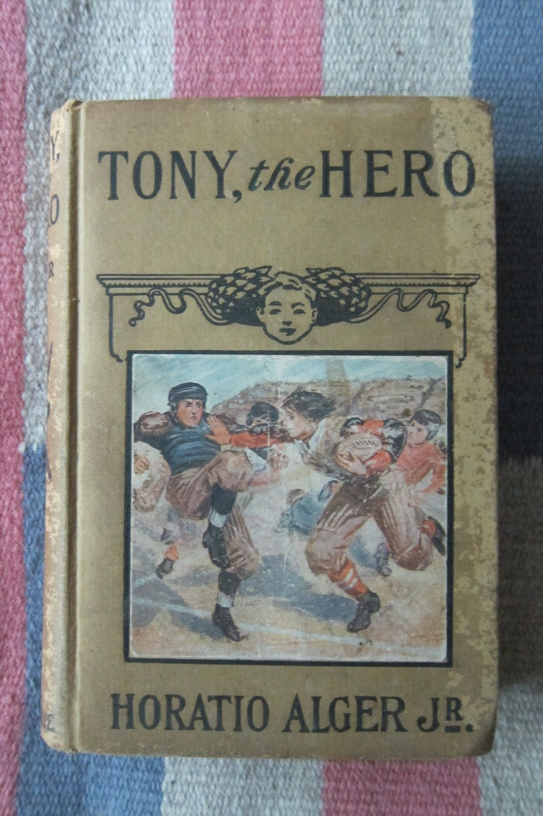 Antique Tony, The Hero Horatio Alger Junior Hardcover M.A. Donohue & Company HC