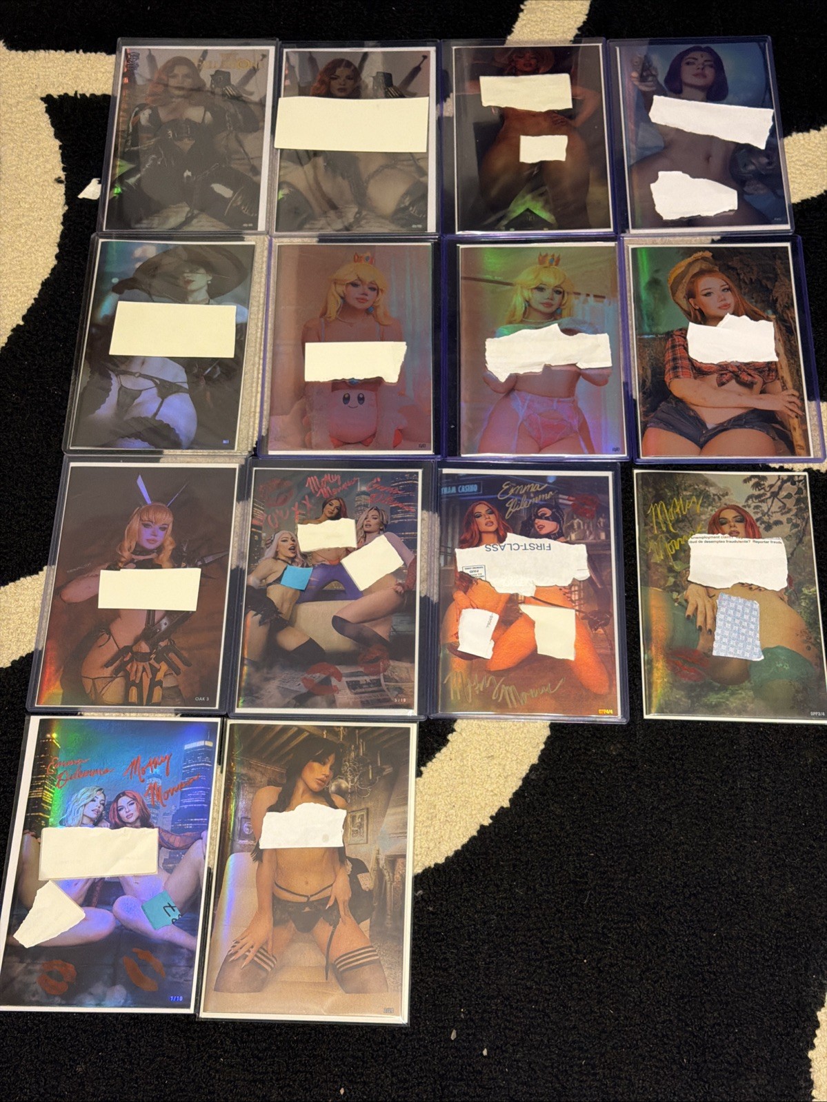 Shikarii, Emma, Motley, Rachie, & Katsumi Cosplay Foil Bundle Shikarii, Emma, Motley, Rachie, & Katsumi Cosplay Foil Bundle