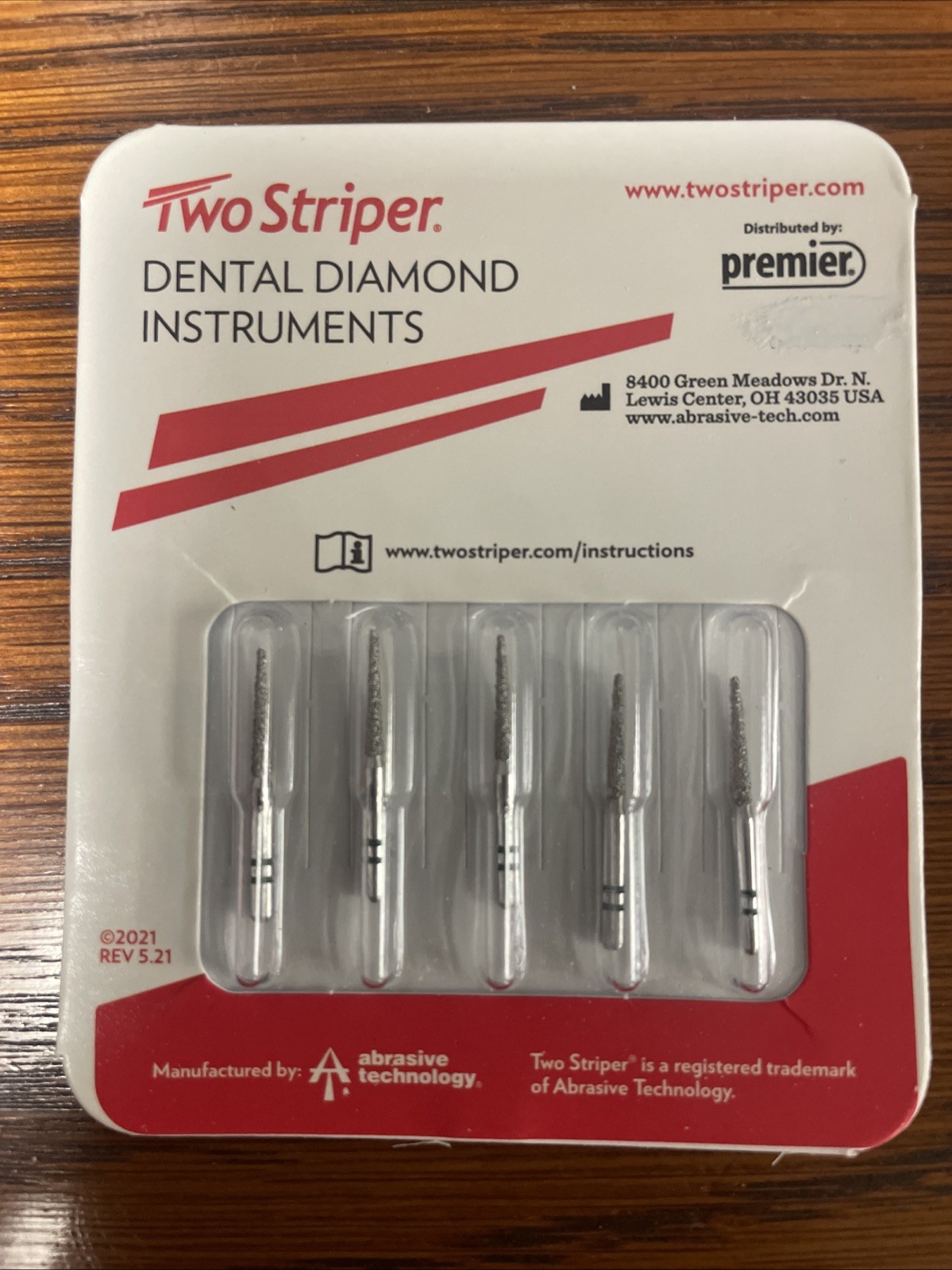 Abrasive Technology Two Striper FG # 700.9C A Quantity Of 8 Pack With Burs 5/Pk Abrasive Technology Two Striper FG # 700.9C A Quantity Of 8 Pack With Burs 5/Pk