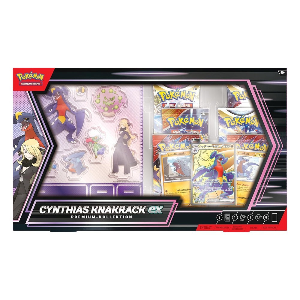 Pokémon - Trading Card Game: Premium Collection Cynthias Knakrack-ex Pokémon - Trading Card Game: Premium Collection Cynthias Knakrack-ex
