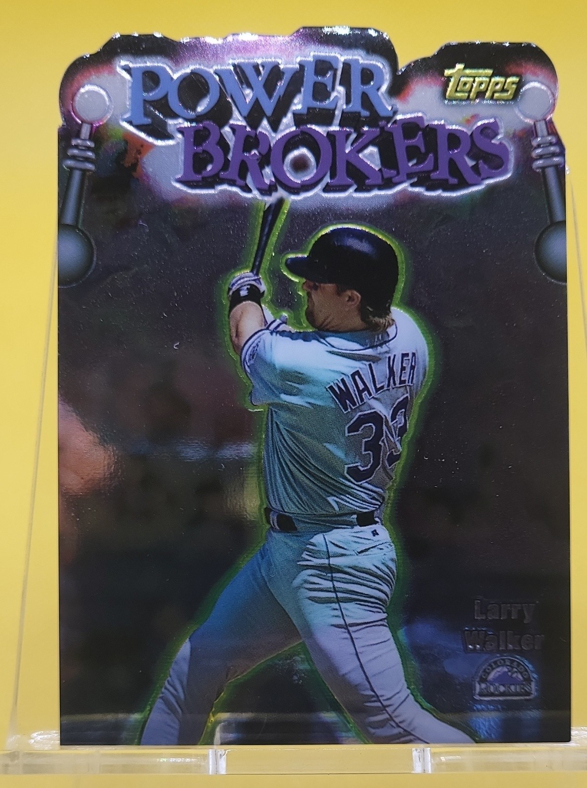 1999 Topps - Power Brokers Larry Walker #PB15