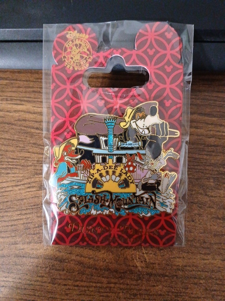 DISNEY PARKS RETIRED: Zip-A-Dee Lady SPLASH MOUNTAIN Collection Trading Pin NEW DISNEY PARKS RETIRED: Zip-A-Dee Lady SPLASH MOUNTAIN Collection Trading Pin NEW