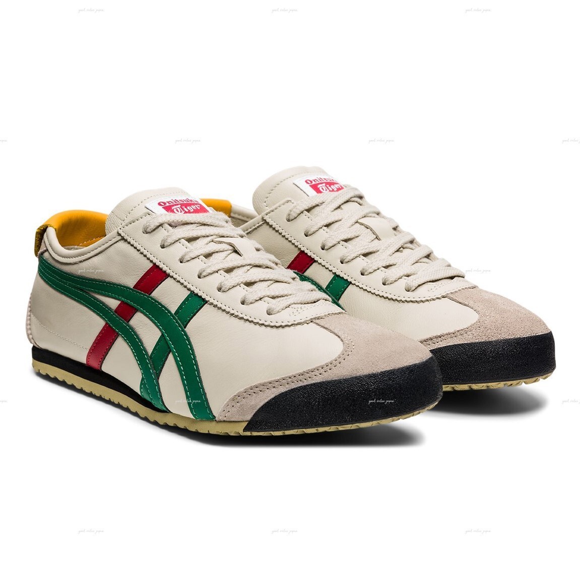 NEW Onitsuka Tiger MEXICO 66 1183C102 201 BIRCH GREEN NEW Onitsuka Tiger MEXICO 66 1183C102 201 BIRCH GREEN