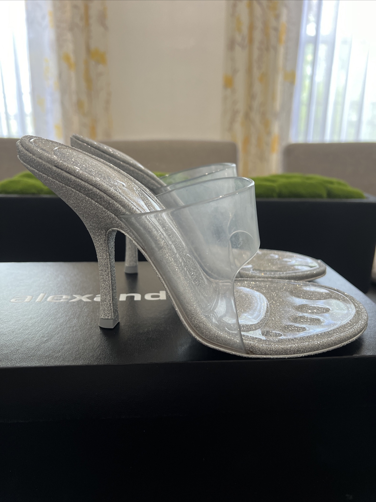 Alexander Wang Nudie 105 Glitter Leather Sole EU 37 Women Alexander Wang Nudie 105 Glitter Leather Sole EU 37 Women