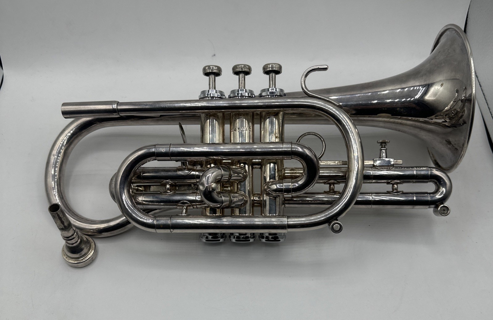 Getzen 580 Capri Series Bb Cornet Silver Getzen 580 Capri Series Bb Cornet Silver