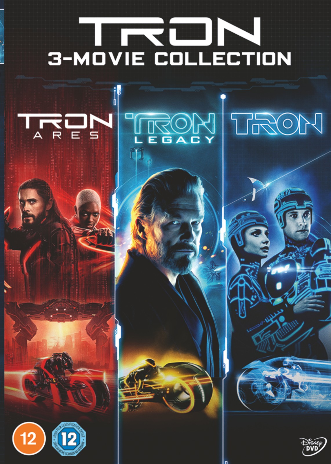 Tron: 3-movie Collection (DVD) Peter Jurasik Olivia Wilde Dan Shor (UK IMPORT)