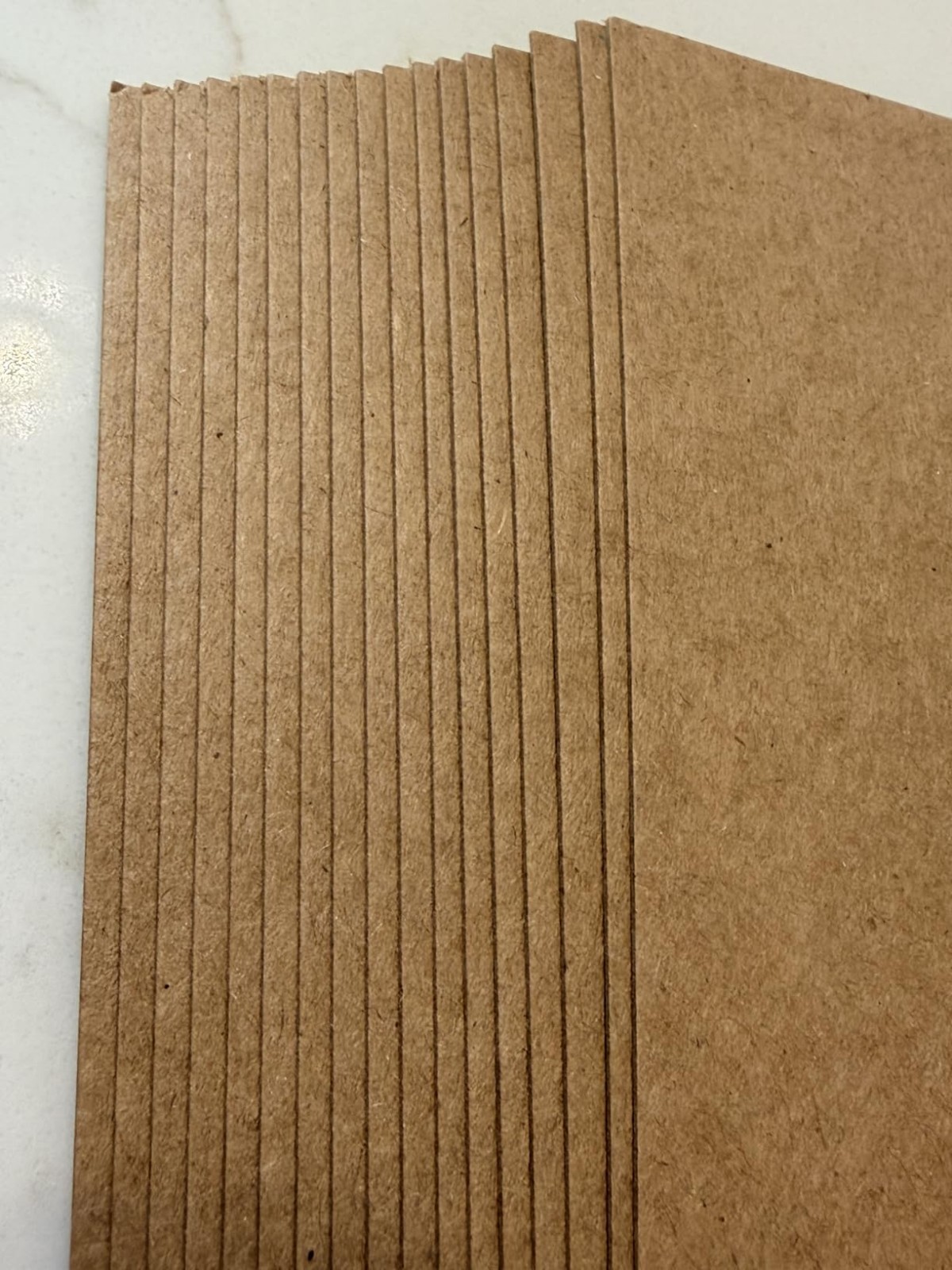 14 Pcs 25PT Chipboard Sheets 8.5x11 480gsm Heavy Duty Kraft Cardboard Craft