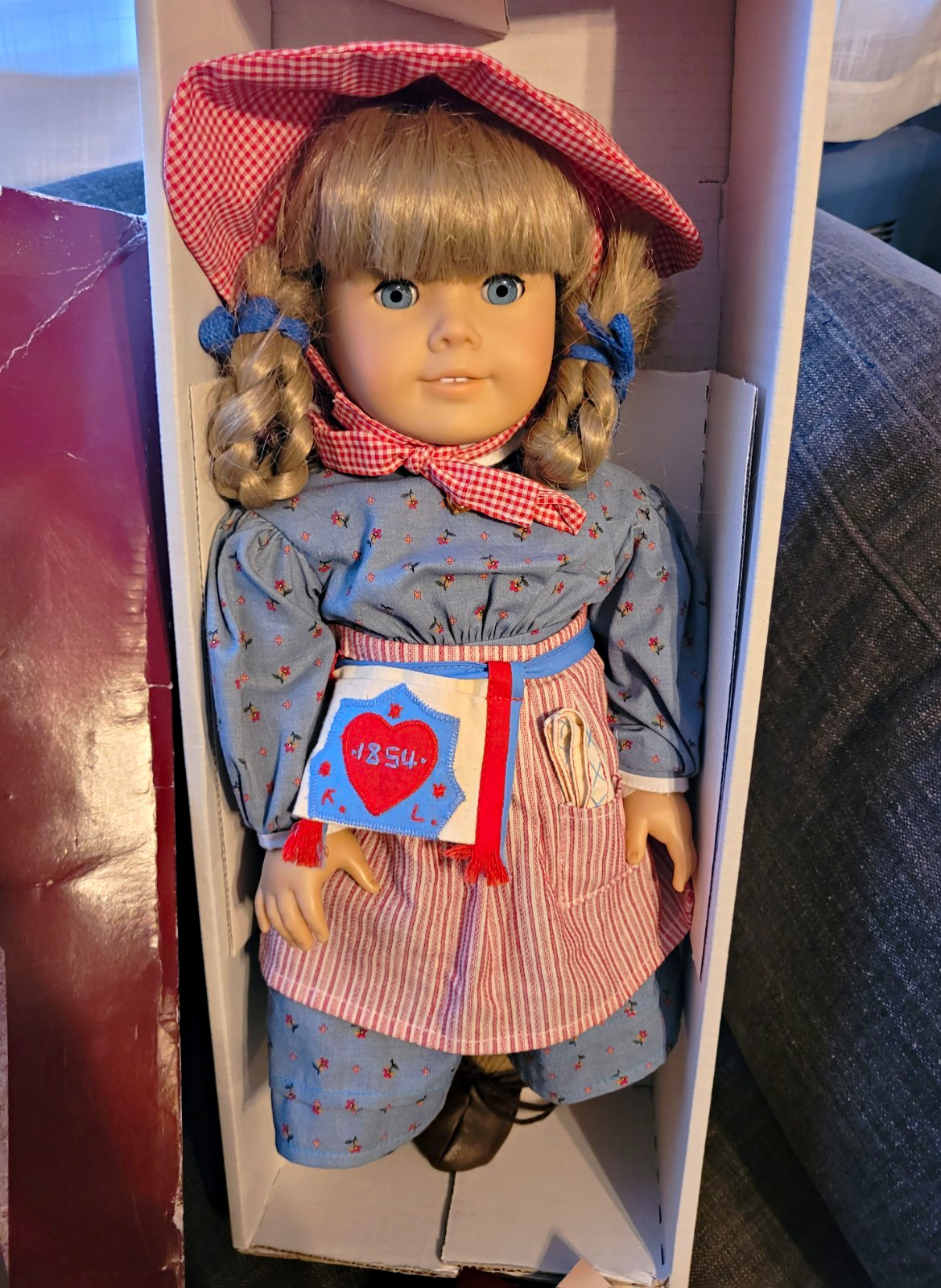 Vintage Pleasant Company American Girl Doll Kirsten Lawson In Box Vintage Pleasant Company American Girl Doll Kirsten Lawson In Box