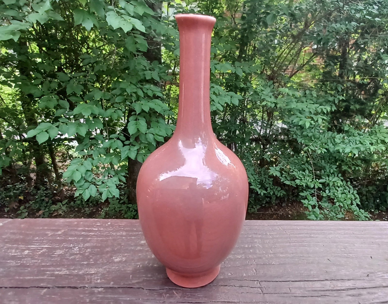 ⭕️Fine 19th Century Chinese Export Bottle Vase, Oxblood, Sang de Boeuf ⭕️Fine 19th Century Chinese Export Bottle Vase, Oxblood, Sang de Boeuf