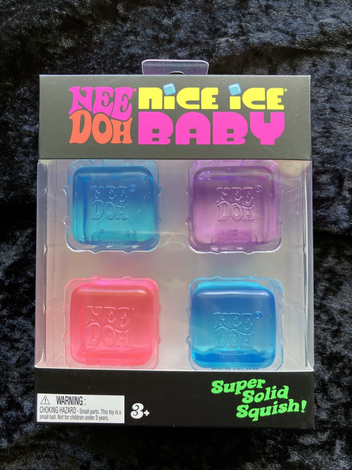 NEEDOH Nice Ice Baby Bundle 4- Pack Sealed-Blue/pink/purple Authentic & In Stock