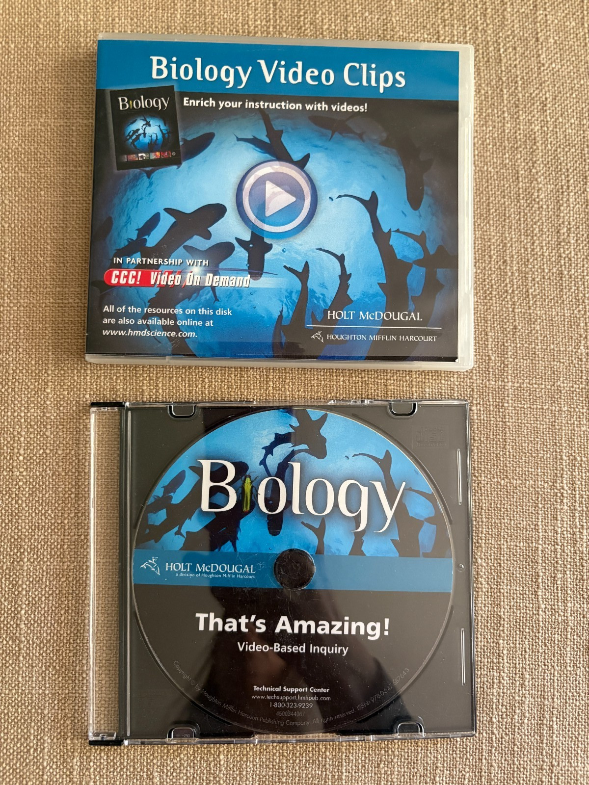 Holt Biology Video Clips and That's Amazing DVD-ROM discs Holt Biology Video Clips and That's Amazing DVD-ROM discs