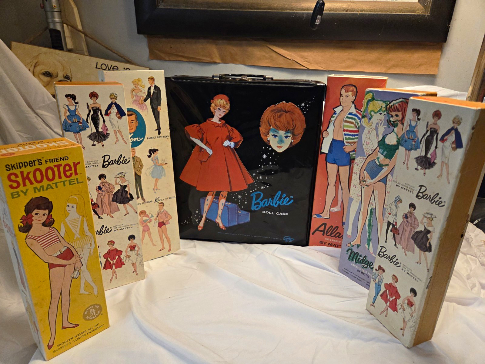 Mattel Barbie Doll Collection 1960s Vintage, All Dolls Are From Japan