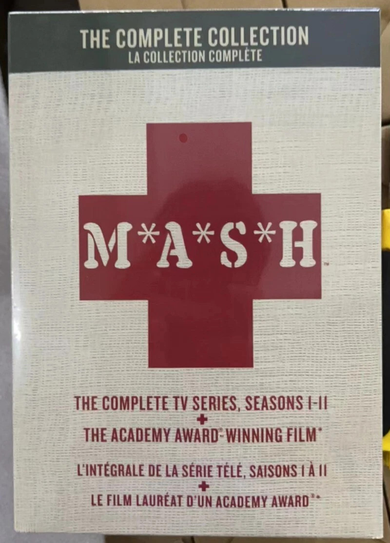 MASH The Complete Series Season 1-11 + Movie 34-Disc DVD Box Set Sealed New MASH The Complete Series Season 1-11 + Movie 34-Disc DVD Box Set Sealed New