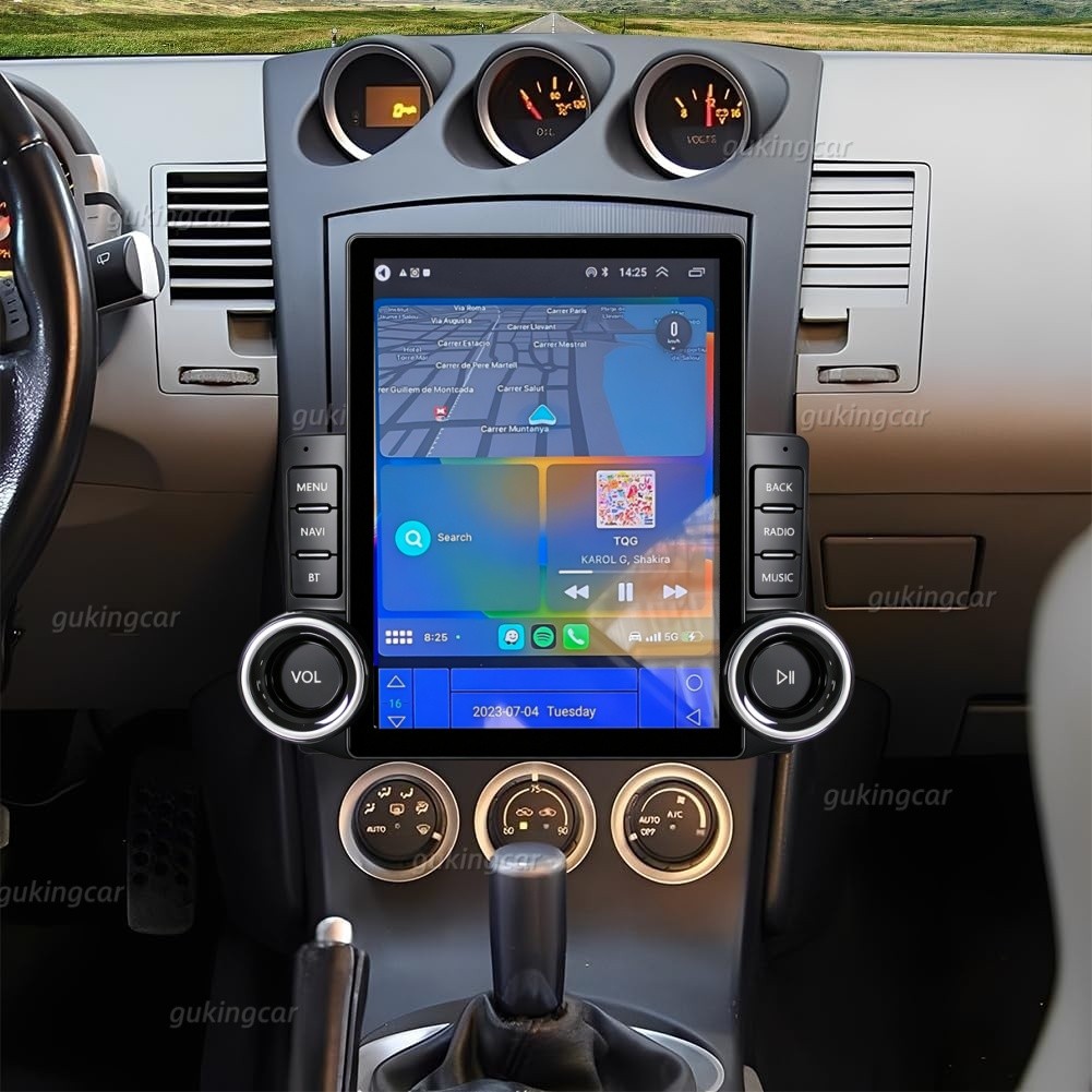 9.7'' For Nissan 350Z 2003-2009 Android15 Carplay Car Radio Stereo GPS + Camera