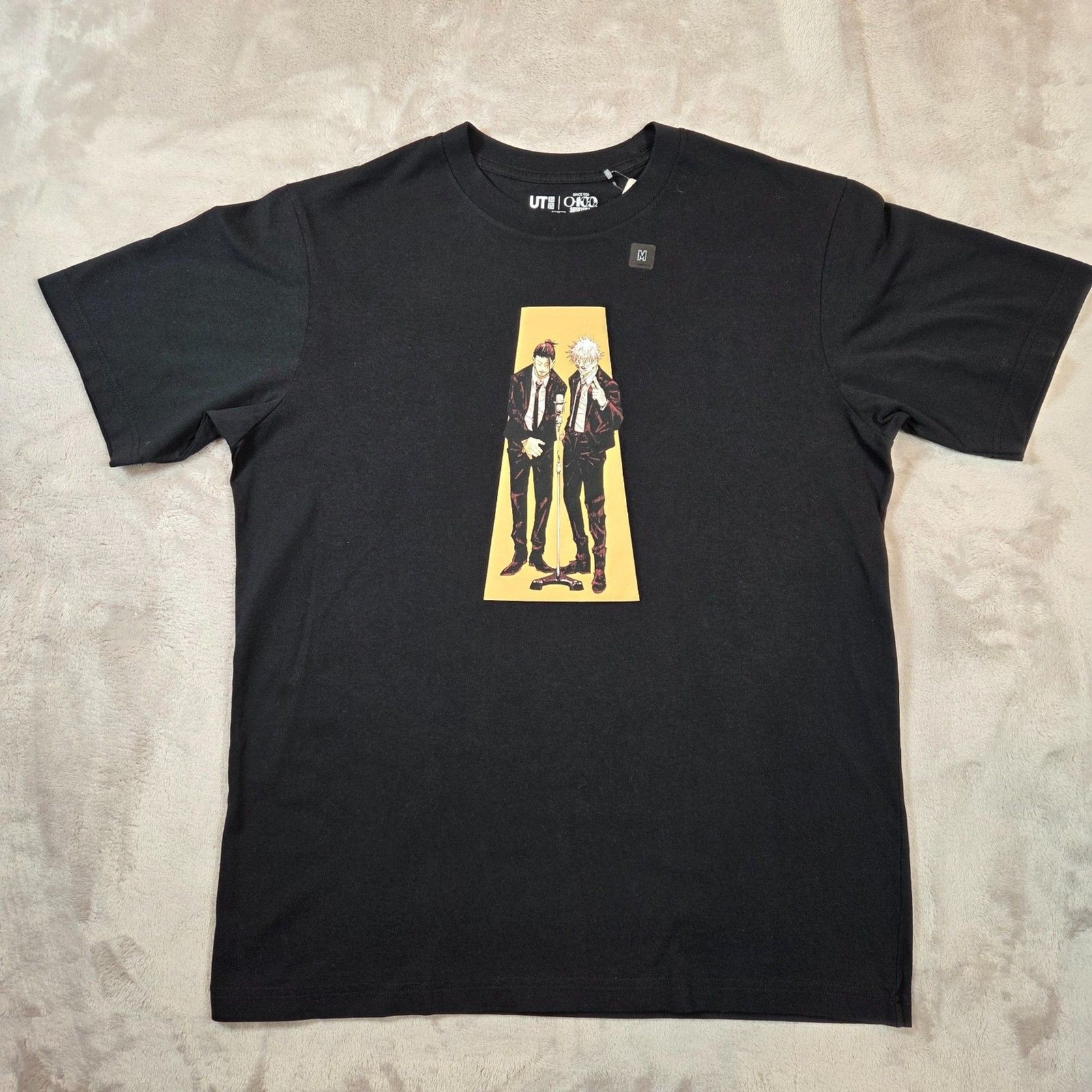 Uniqlo UT Jujutsu Kaisen Gojo Geto Manga Shueisha 100th T Shirt M NWT Uniqlo UT Jujutsu Kaisen Gojo Geto Manga Shueisha 100th T Shirt M NWT