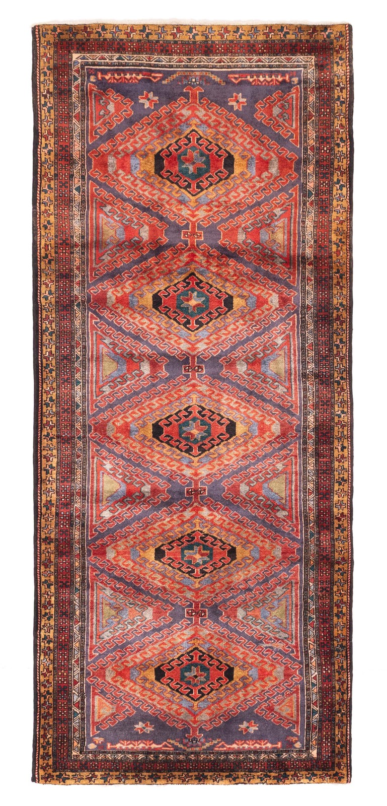 Traditional Vintage Hand-Knotted Area Rug 4\'0\