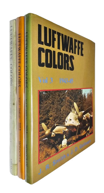 Luftwaffe Colors by Merrick , Smith & Gallaspy - 3 volume set - Hardcover