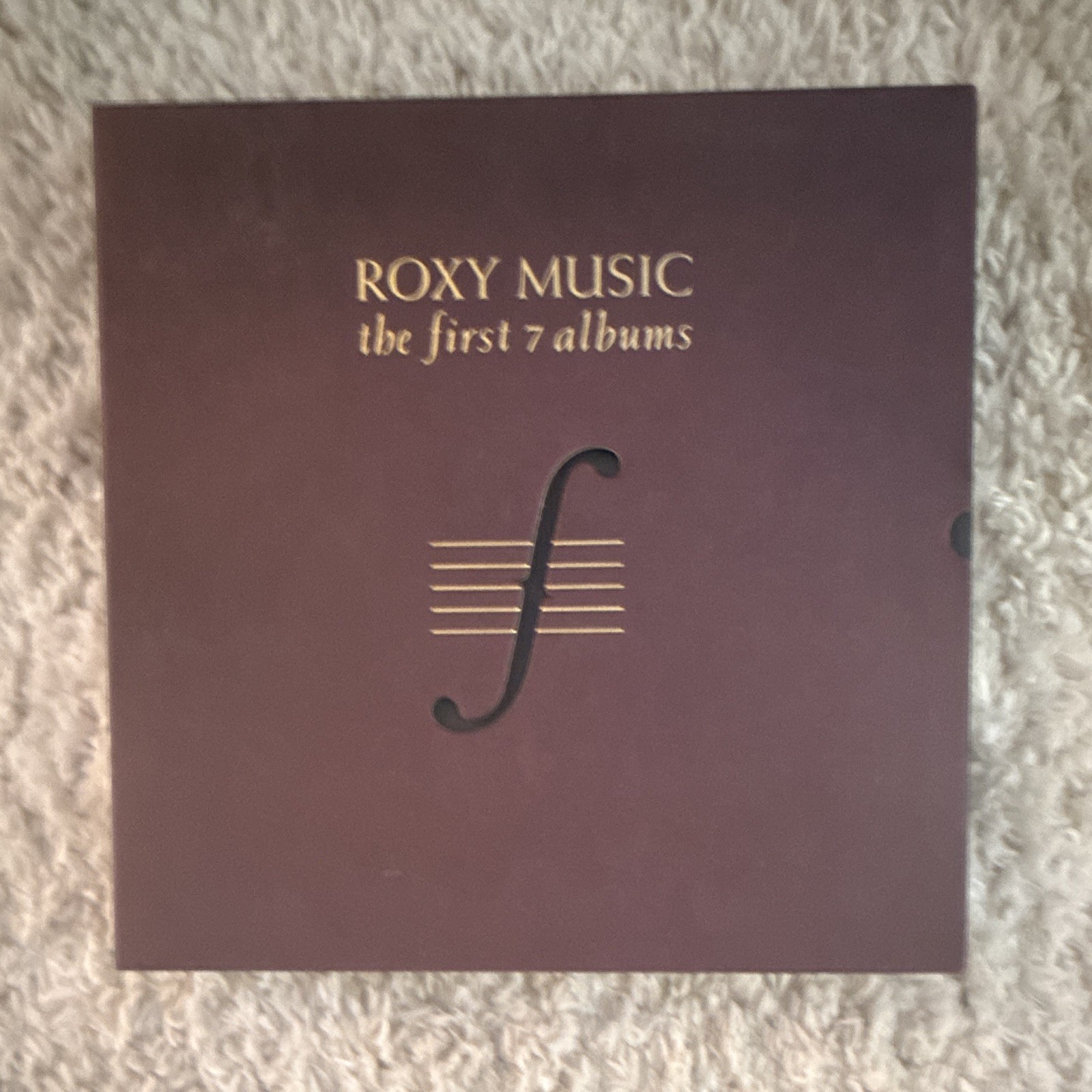 Roxy Music The First 7 Albums Vinyl LP 1981 E.G. Records Roxy Music The First 7 Albums Vinyl LP 1981 E.G. Records