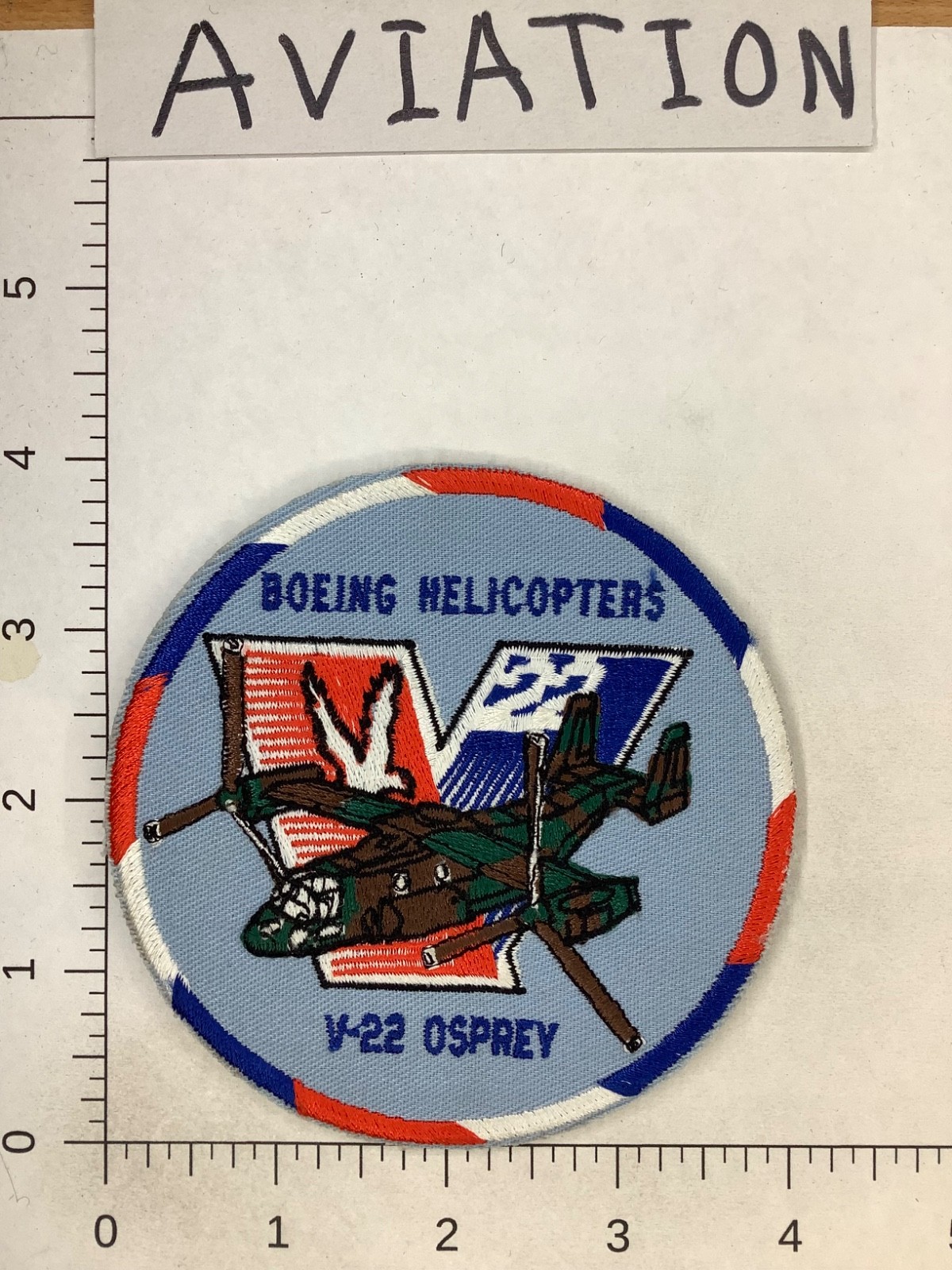 USMC V-22 BOEING HELICOPTERS SQUADRON PATCH USMC V-22 BOEING HELICOPTERS SQUADRON PATCH