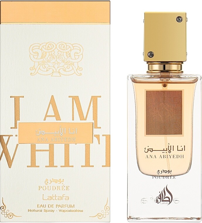 Ana Abiyedh Poudree EDP Spray 60ml(2.04) By Lattafa (Musky, Woody, Amber)