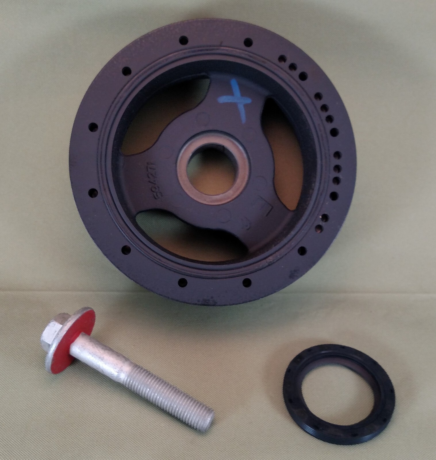 GM Harmonic Balancer/Seal/Bolt Kit,C6 Corvette,2005-07,6.0L