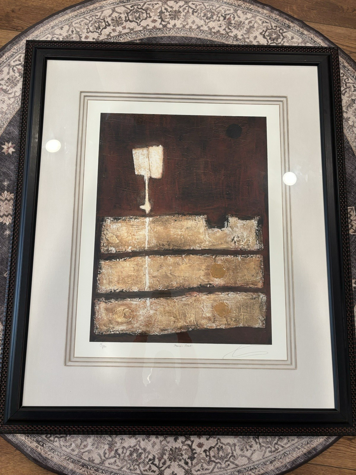 Framed Single Limited Edition Print Signed by Artist Framed with COA