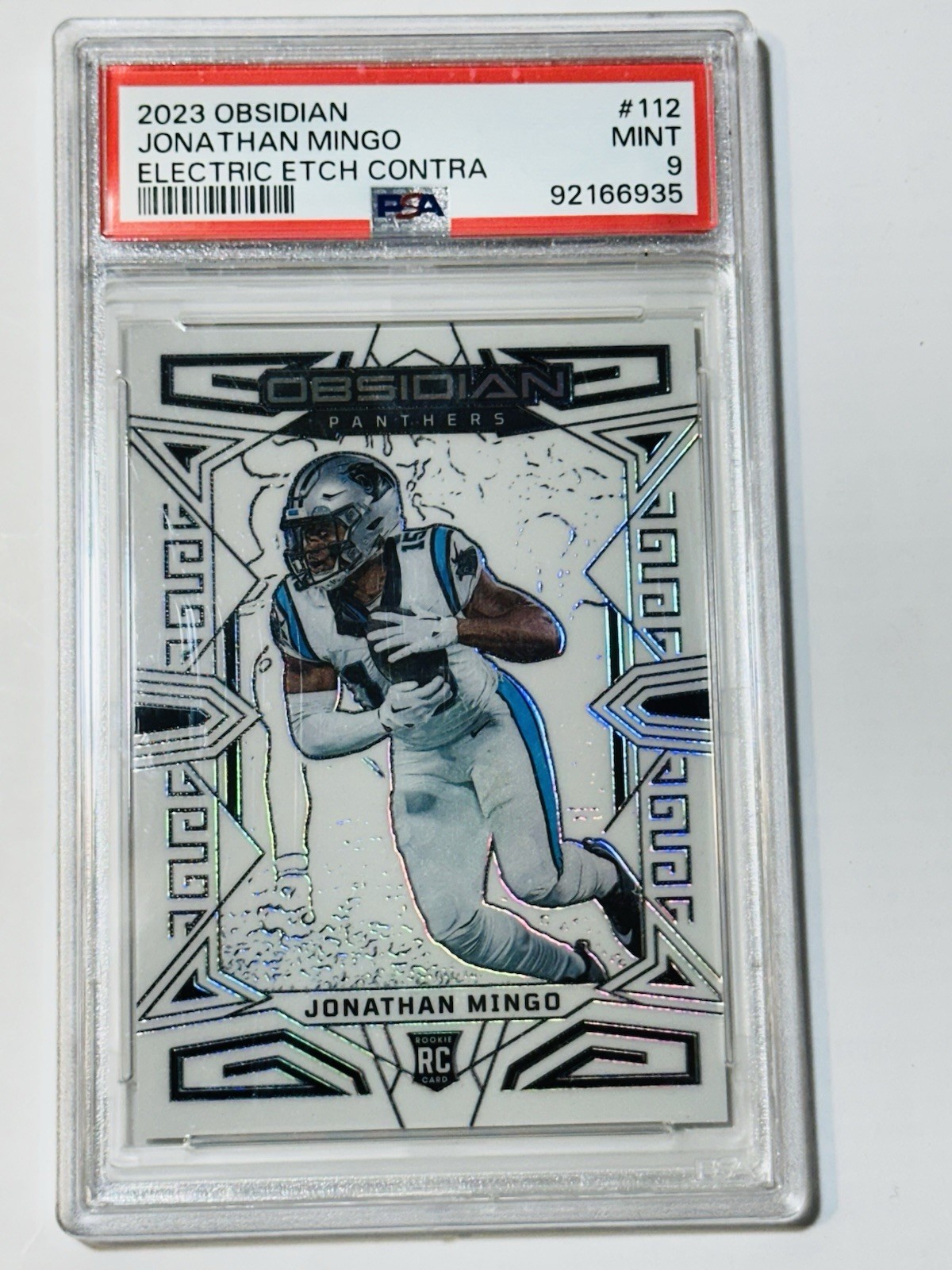 2023 Obsidian Jonathan Mingo - #112  Electric Etch Contra *RC*🔥