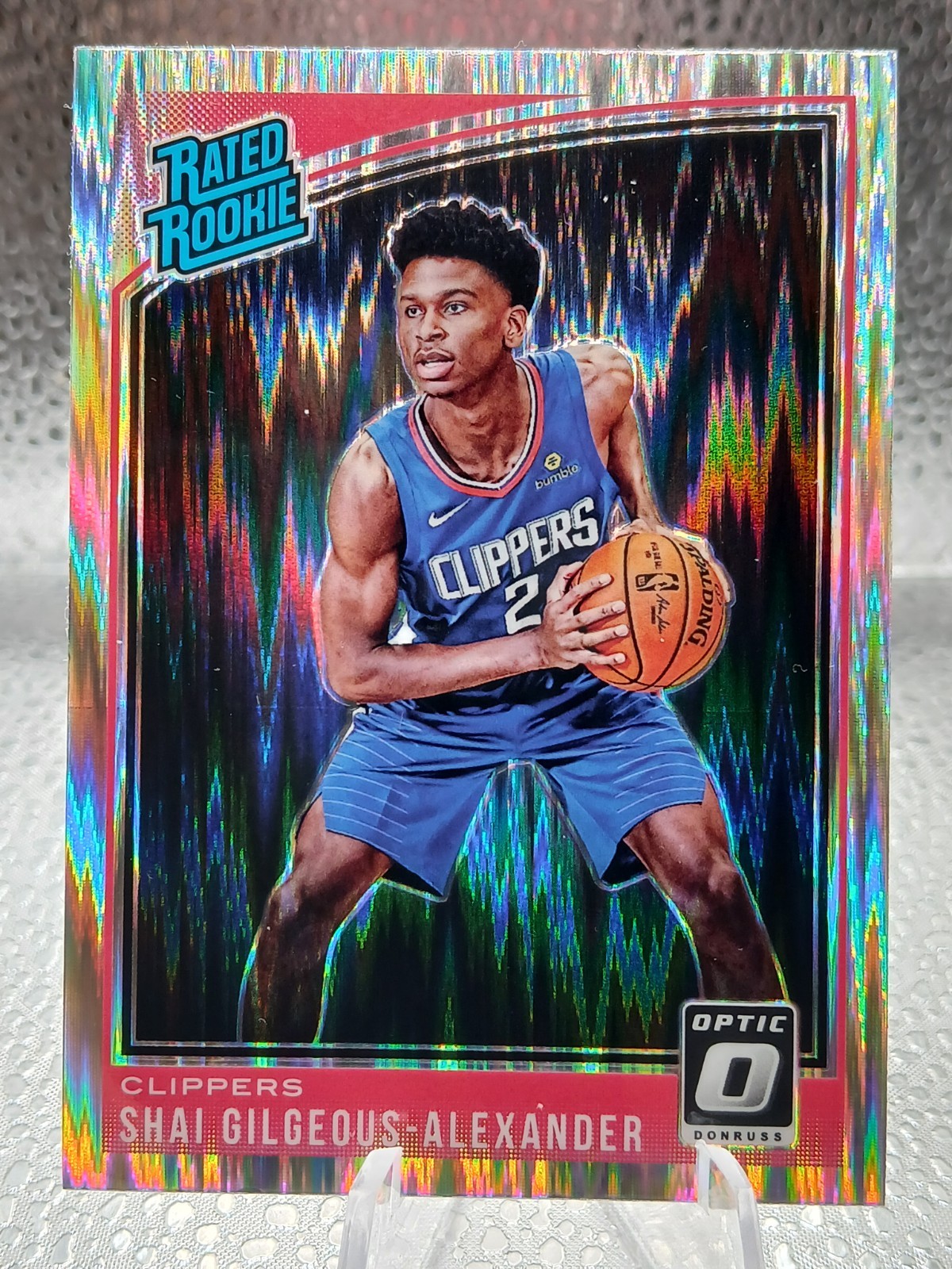 2018-19 Panini Donruss Optic - Rated Rookie Shai Gilgeous-Alexander #162... 2018-19 Panini Donruss Optic - Rated Rookie Shai Gilgeous-Alexander #162...