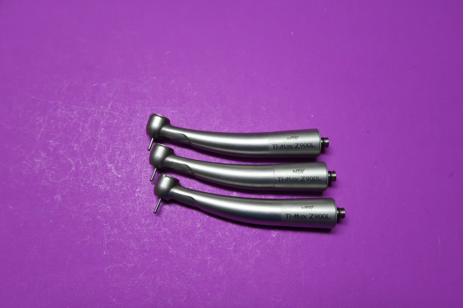 ( 3 ) NSK TI MAX Z900 FIBER OPTIC DENTAL HANDPIECES & 60 DAY WARRANTY ( 3 ) NSK TI MAX Z900 FIBER OPTIC DENTAL HANDPIECES & 60 DAY WARRANTY