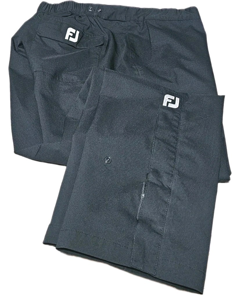 Footjoy DRYJOYS Womens Weatherproof Golf Pants, Black Fully Lined-(L) New Footjoy DRYJOYS Womens Weatherproof Golf Pants, Black Fully Lined-(L) New