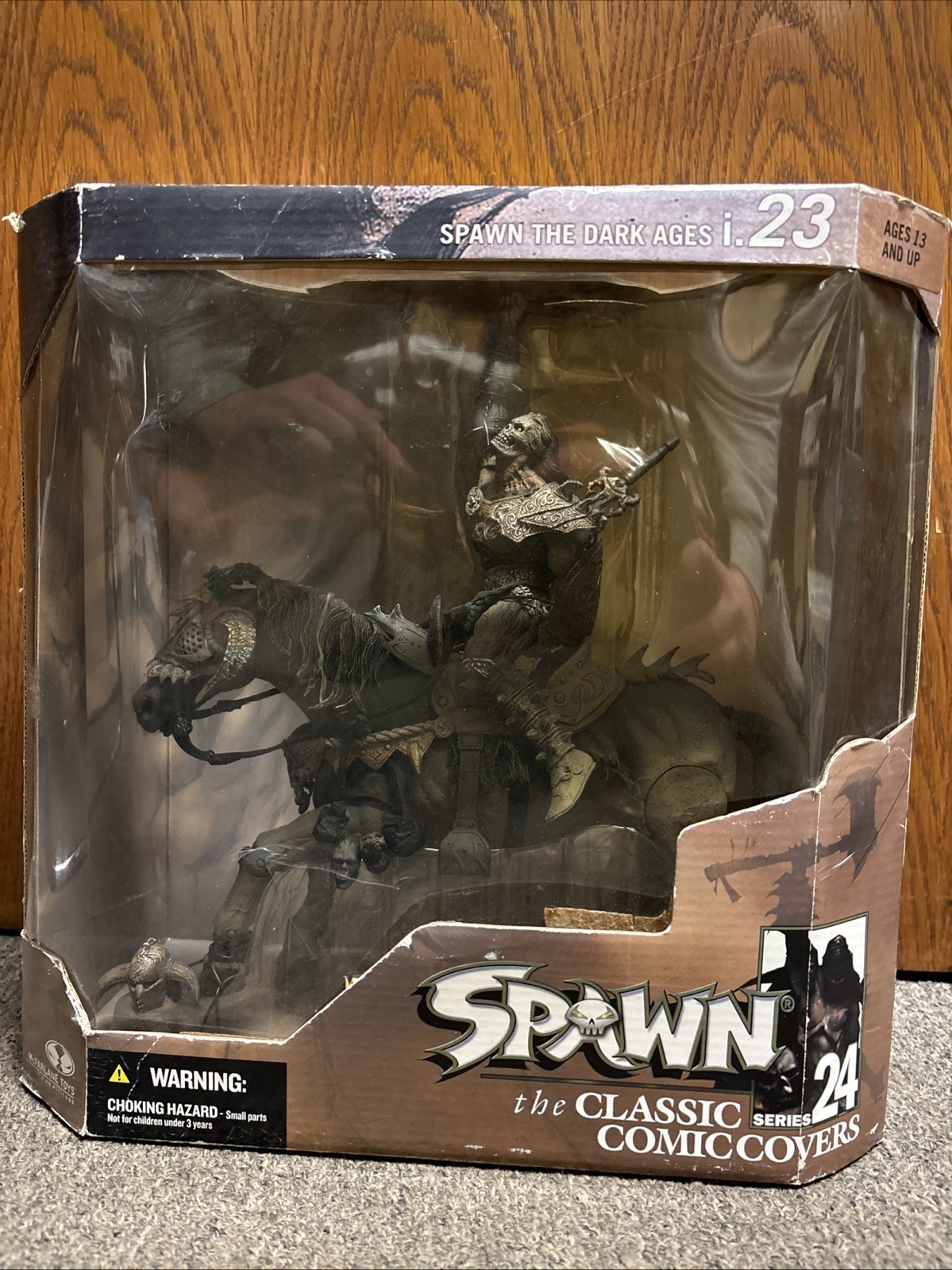 2003 McFarlane’s Toys: Spawn The Dark Ages Series 24: i-23 Black Knight & Horse 2003 McFarlane’s Toys: Spawn The Dark Ages Series 24: i-23 Black Knight & Horse