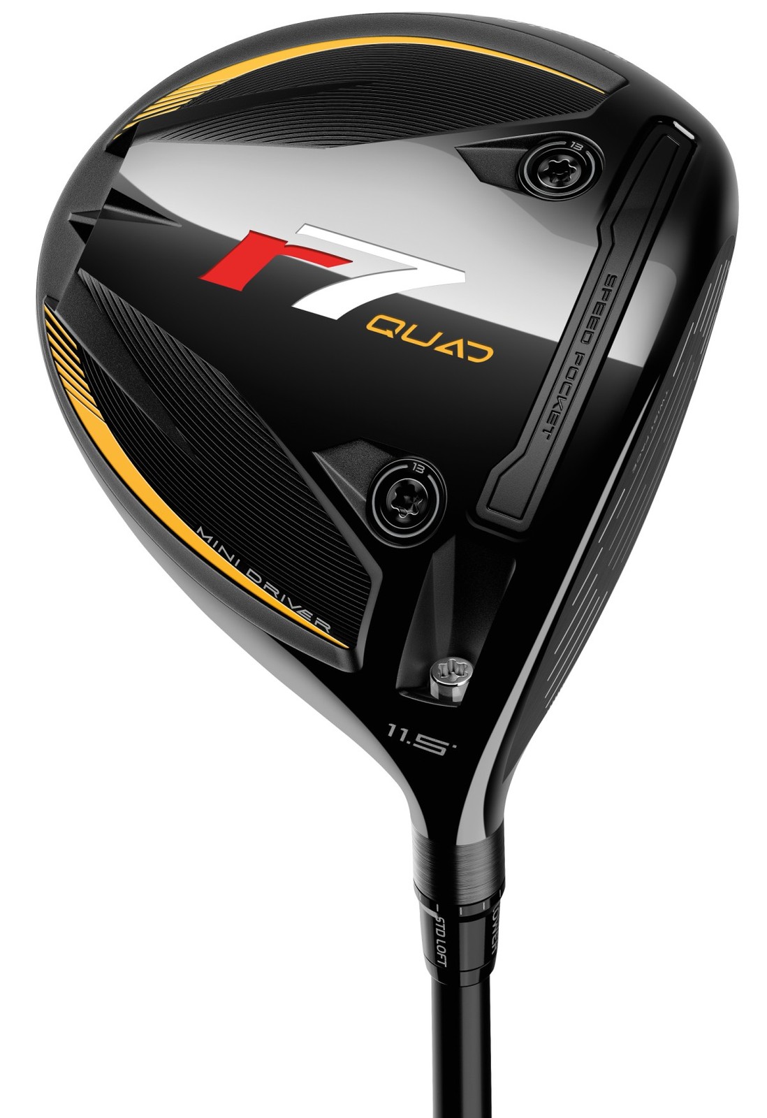 TaylorMade r7 Quad Mini 13.5* Driver Regular Fujikura Speeder MD 5 Very Good