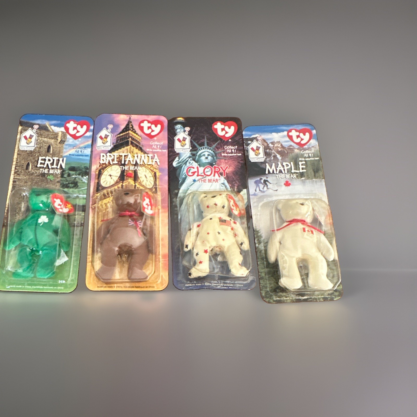 RARE 1999 TY McDonald’s Teenie Beanie Babies Complete Set 4 1993 ERROR TAGS SEAL RARE 1999 TY McDonald’s Teenie Beanie Babies Complete Set 4 1993 ERROR TAGS SEAL
