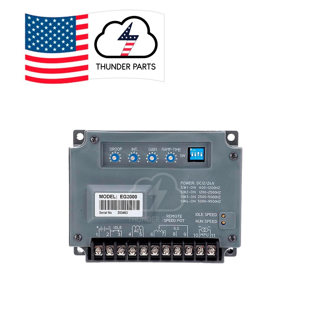 EG2000 | Engine Speed Controller Governor |  Genset Parts for Generator 12/24VDC