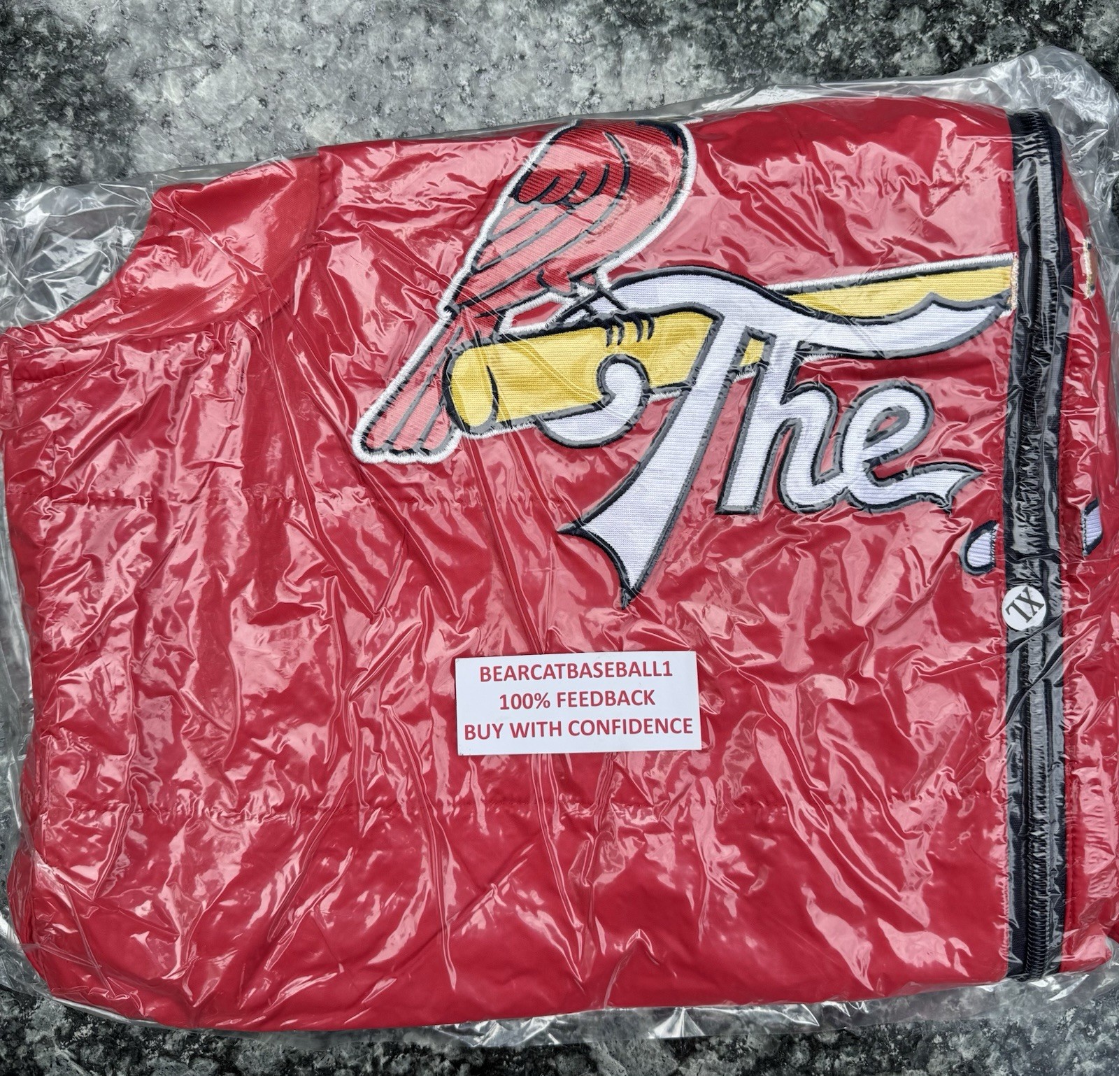 🚨 2026 EDITION ST. LOUIS CARDINALS VEST SIZE XL 9-20-26 SGA 🚨