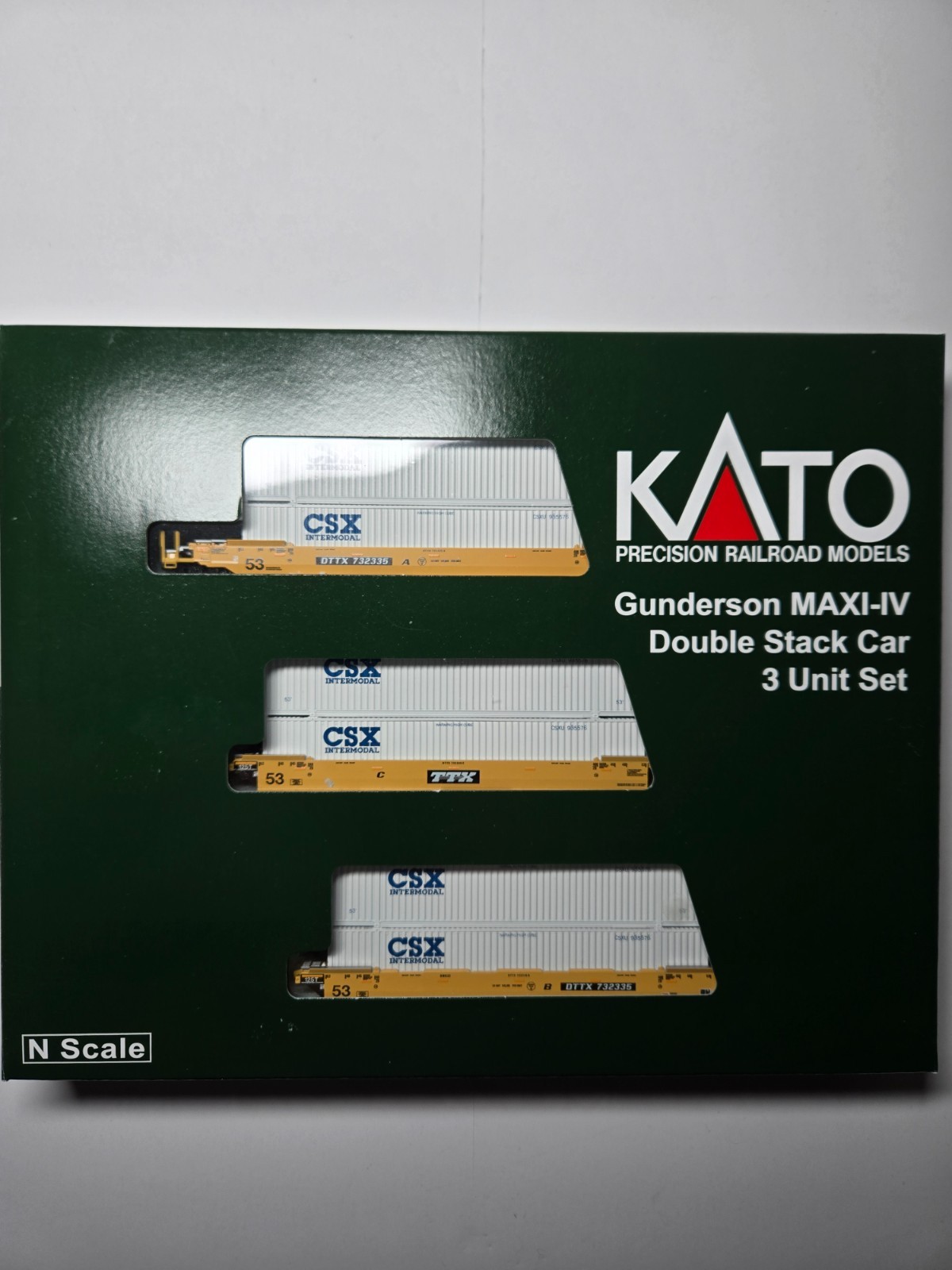 Butch's Bundles - KAT1066188H01 - N Scale - 3-Car Pack - Kato 106-6188 Hybrid w/