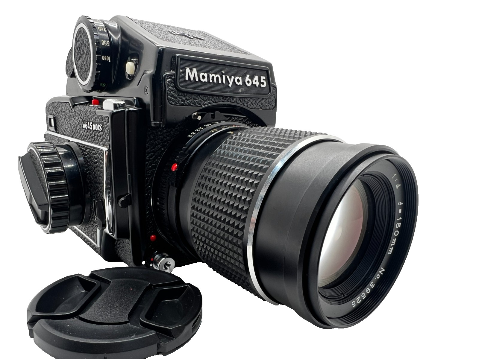 [Near MINT] Mamiya M645 1000s Film Camera + PD Finder + SEKOR C 150mm f4 Lens