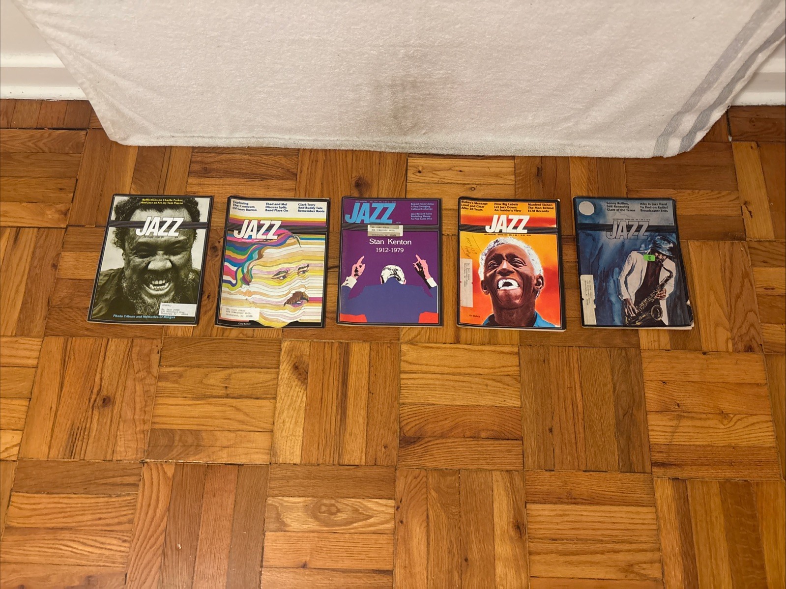 Vintage 1979-80 Jazz Magazine Lot of 5 Vintage 1979-80 Jazz Magazine Lot of 5