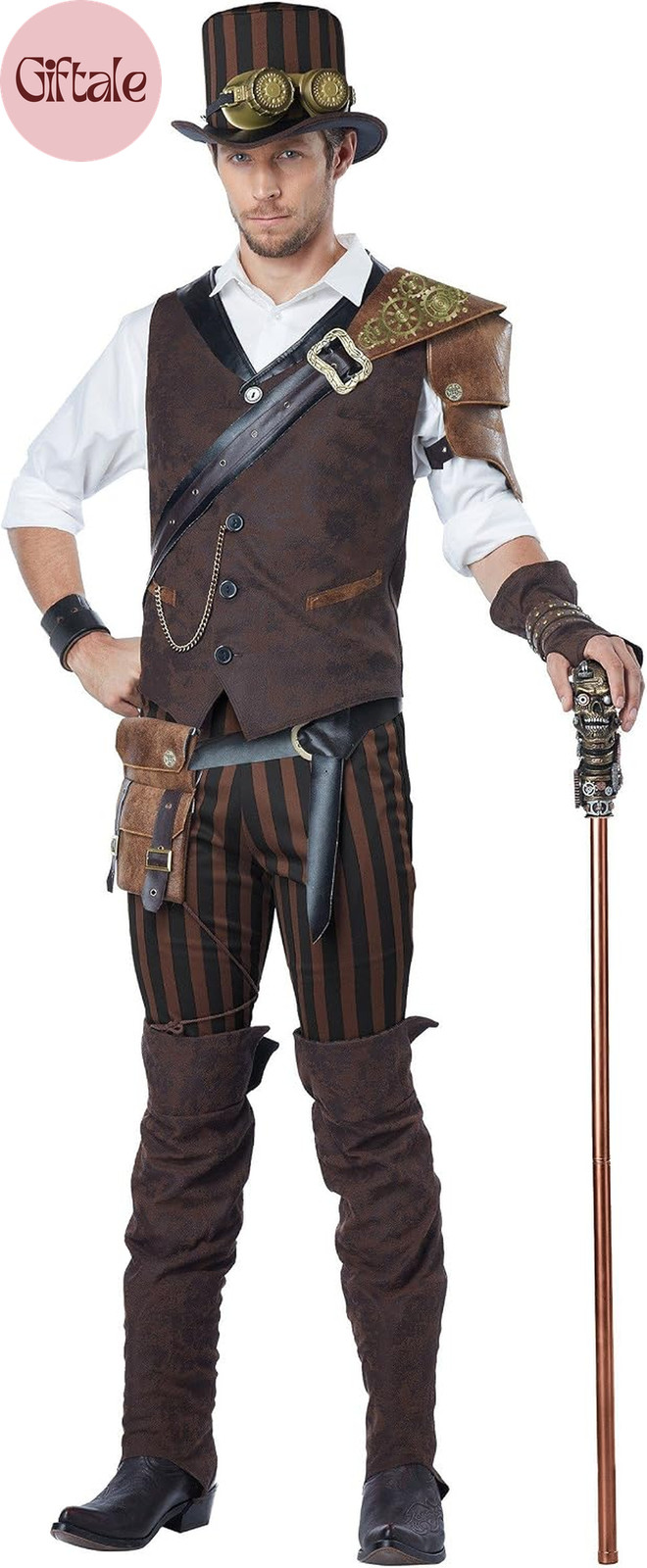 Men\'S Steampunk Adventurer Costume