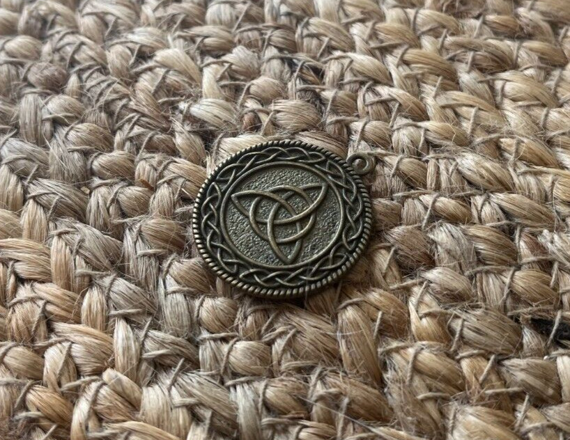 Win The Lottery 100% Guaranteed White Light Magic Energy Infused Copper Pendant
