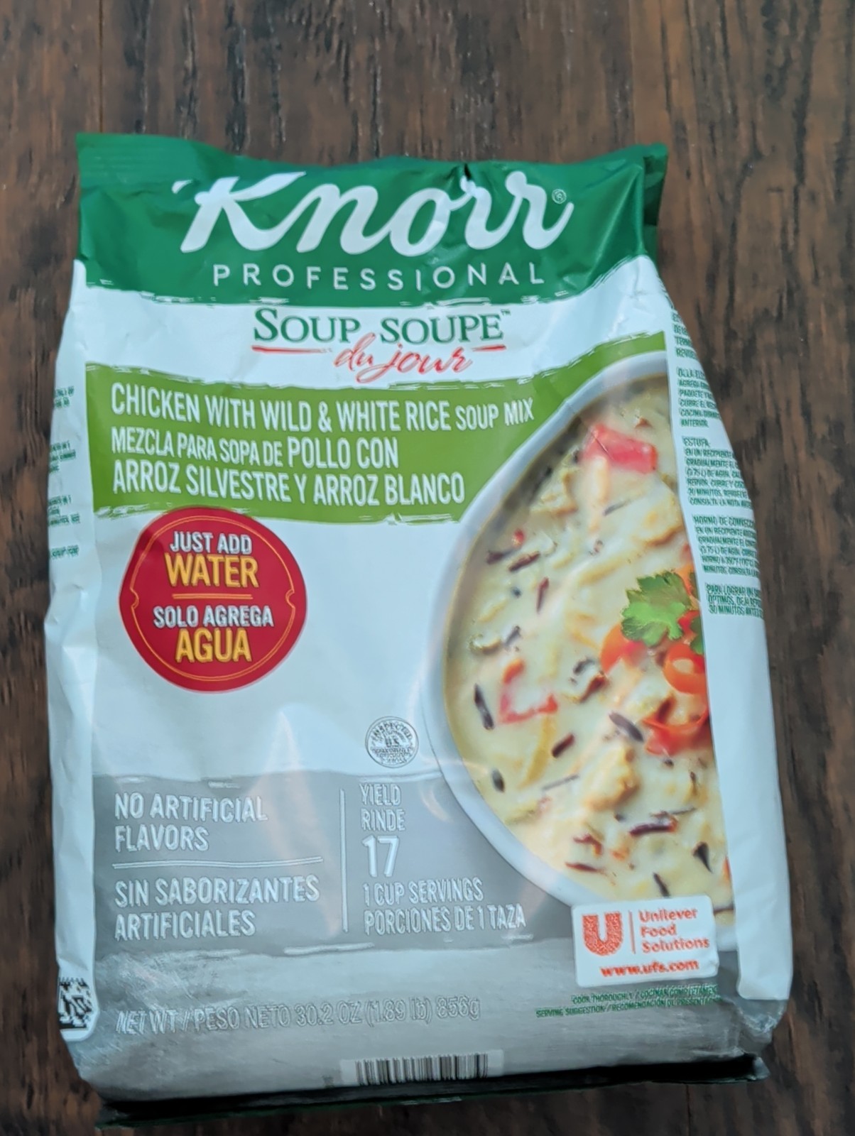 4 Pack Knorr Professional Soup du Jour Chicken with Wild and White Rice Soup Mix 4 Pack Knorr Professional Soup du Jour Chicken with Wild and White Rice Soup Mix